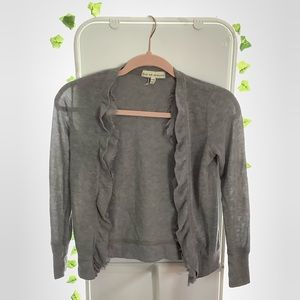 Very cute kids Poof Girl Excellence gray cardigan